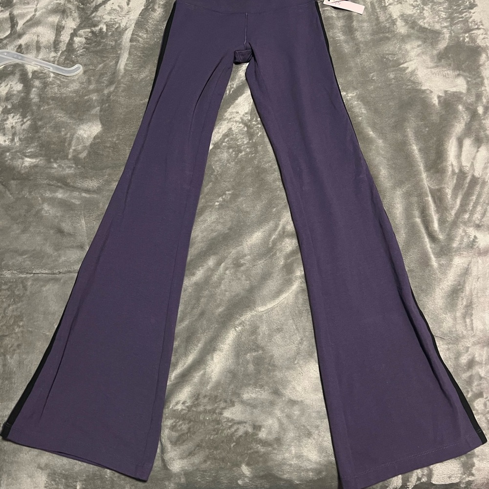 PINK Victoria's Secret Purple Flare Pants